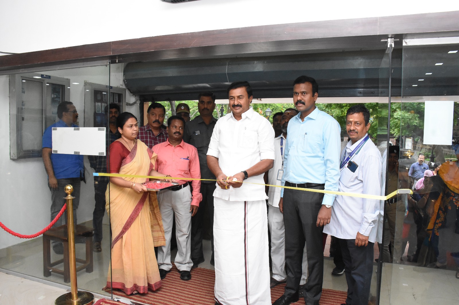 Kalainjar 100th function was inaugurated by Hon'ble Minister